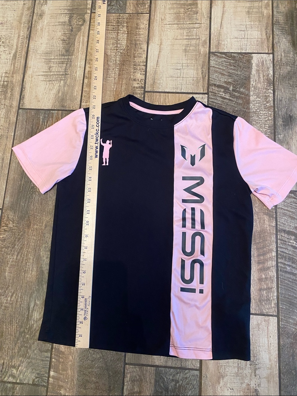 Messi Kids' Black & Pink Athletic Shirt and Shorts Set - Picture 10 of 12